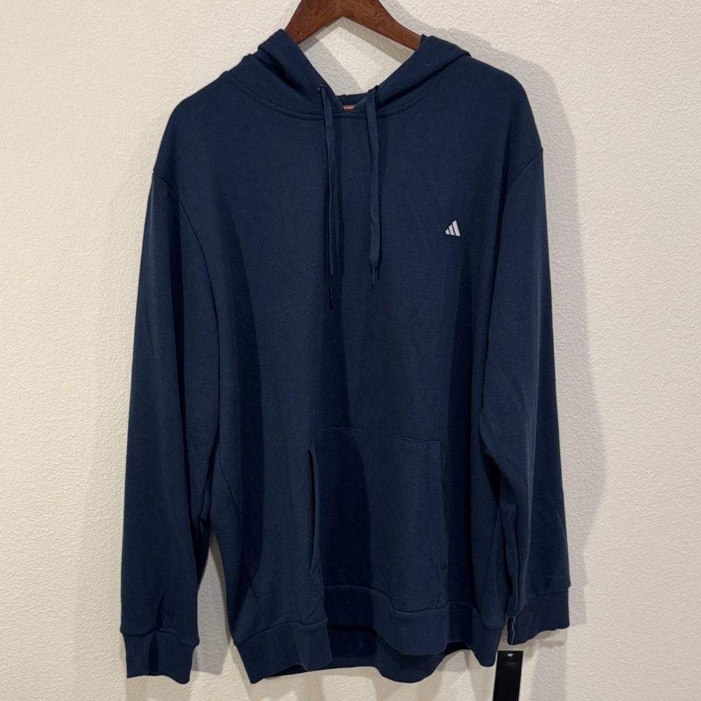 adidas Men's Deep Blue Hoodie
